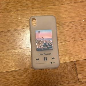 Good vibes only🫶 XR case